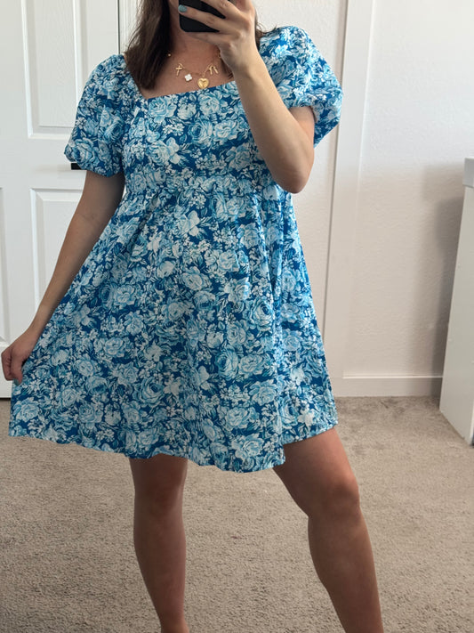 Floral Babydoll Dress