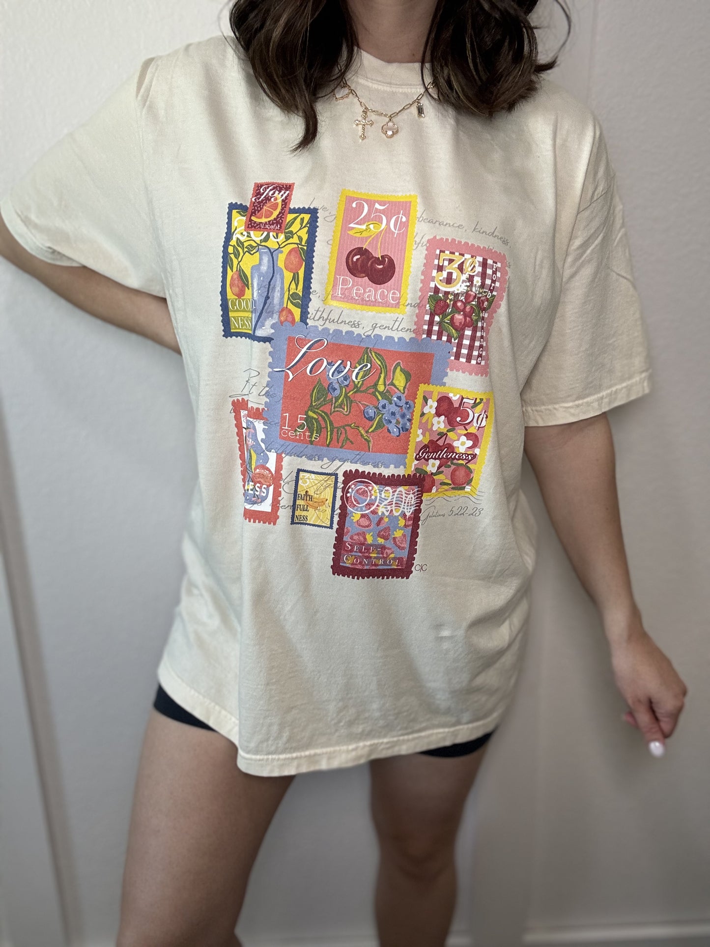 Fruit Stamps Tee