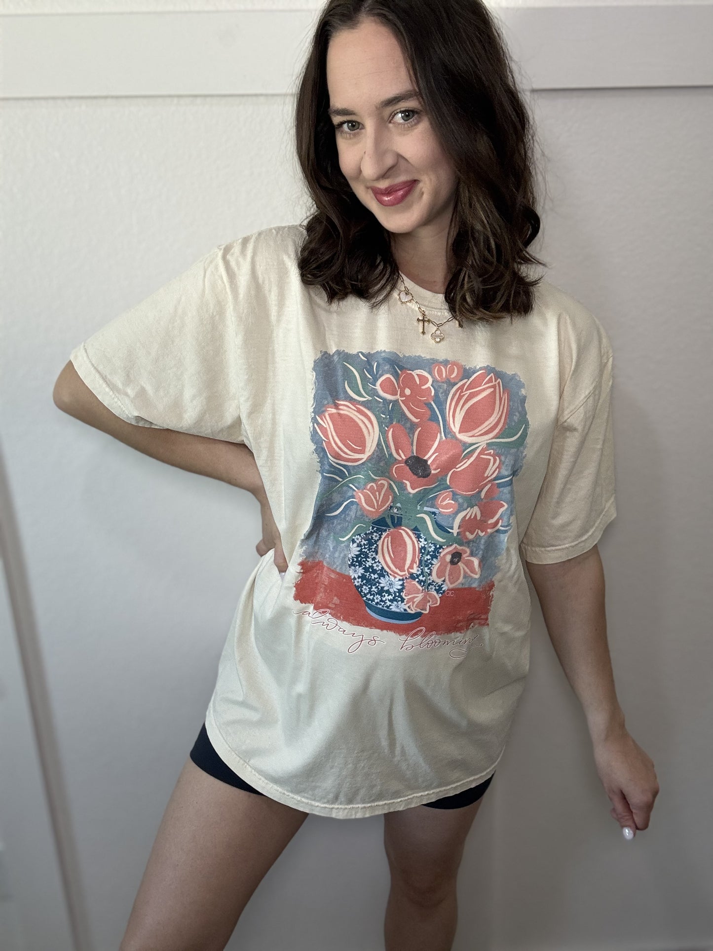 Always Blooming Tee