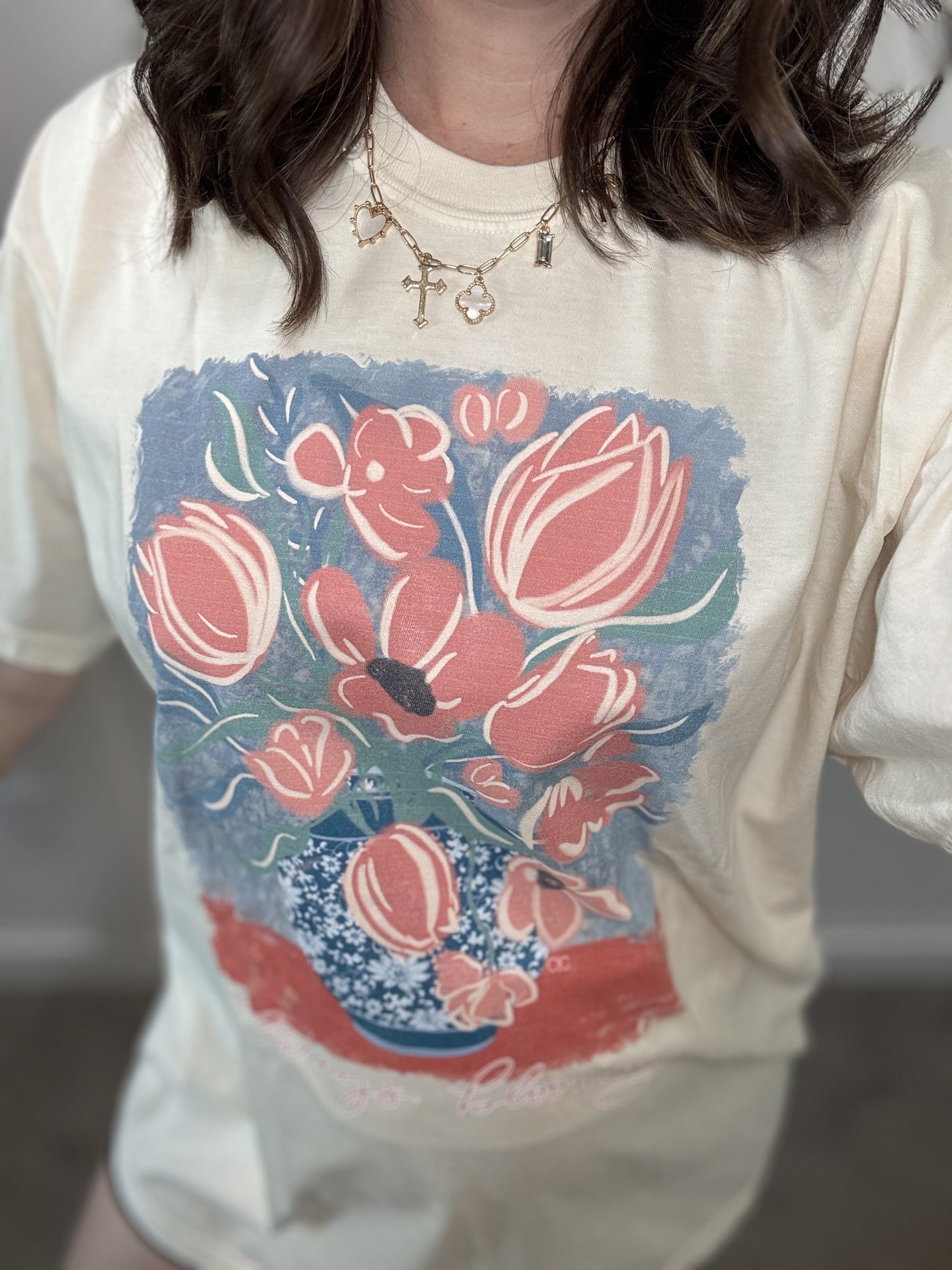 Always Blooming Tee