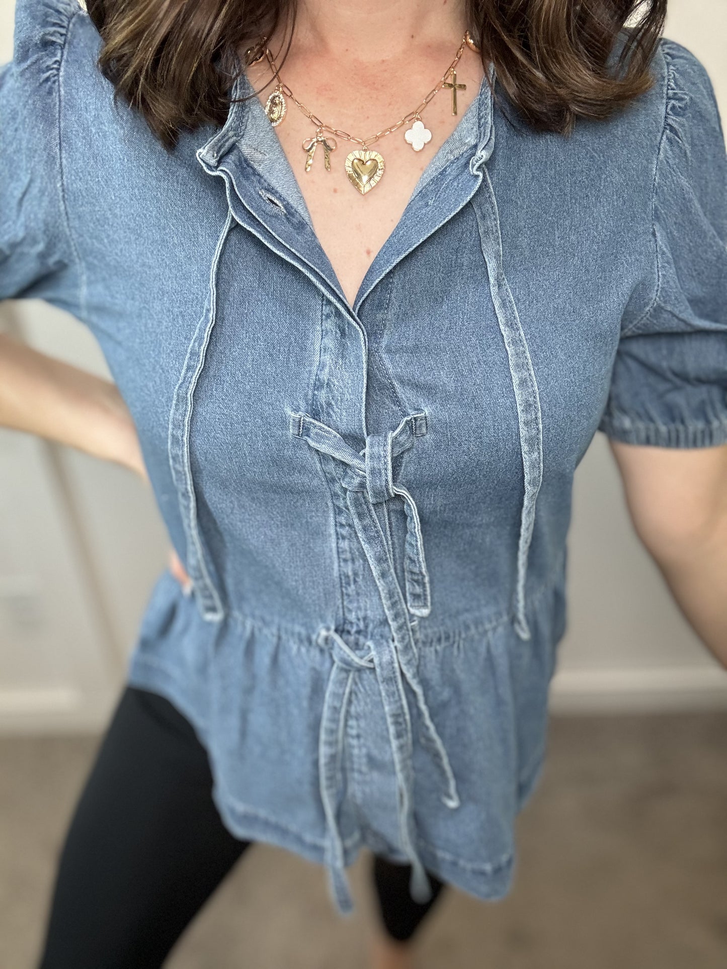 Peplum Denim